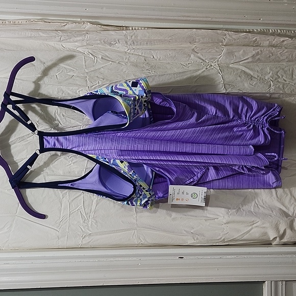 ZeroXposure Lavender Swimsuit Top Size  XXL 18 NWT - Picture 5 of 6